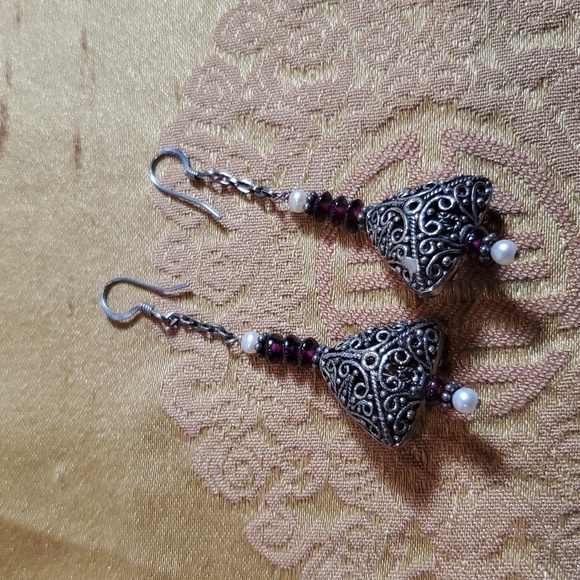 🧿NEW ELEGANT SILVER EARRINGS - Picture 10 of 12